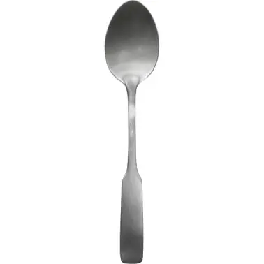 International Tableware Manchester 18/0 SS Satin Finish Teaspoon 6-1/4", Polished Silver, Quantity: 12 pieces, MN-111