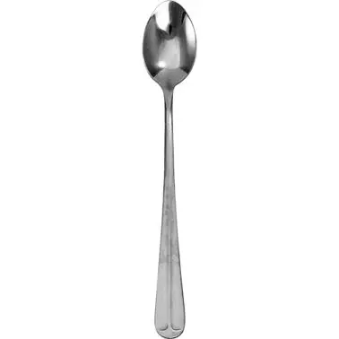 International Tableware Oxford 18/0 SS Satin Finish Ice Tea Spoon 7-5/8", Silver, Quantity: 12 pieces, OX-115