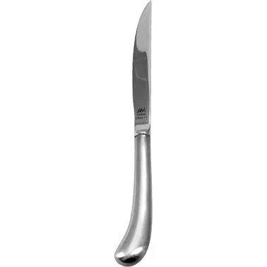 International Tableware Oxford 18/0 SS Satin Finish HH Steak Knife 9-5/8", Silver, Quantity: 12 pieces, OX-441