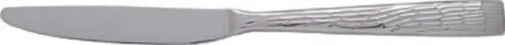International Tableware Sprig 18/0 Stainless Dinner Knife 9-1/4", Brushed Silver, Quantity: 12 pieces, SP-331