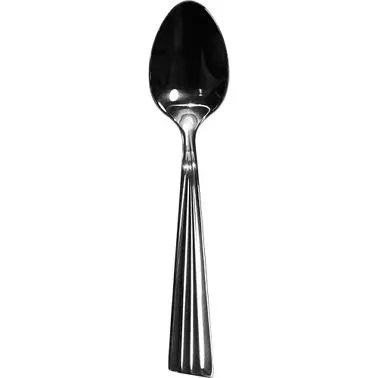 International Tableware Tarpon 18/8 Gel Stainless Dessert Spoon 7-1/4", Silver, Quantity: 12 pieces, TA-114