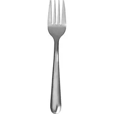International Tableware Windsor Medium 18/0 Wood Stainless Salad Fork 6-1/8", Brushed Silver, Quantity: 36 pieces, WI...