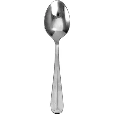 International Time-Tested Tableware Oxford 18/0 SS Satin Finish Teaspoon 6-1/8", Silver, Quantity: 12 pieces, OX-111 ...