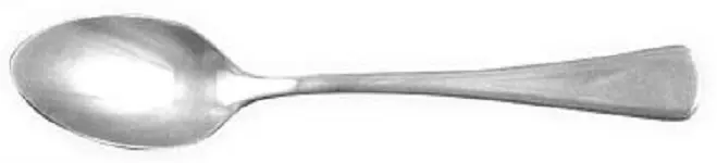 International Traditional Tableware Keystone 18/8 Stainless Teaspoon 6-1/4", Polished Silver, 6-1/4"L, Quantity:...