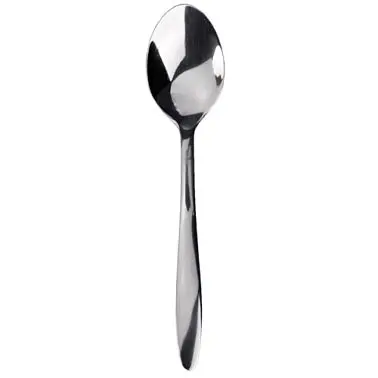 International Upgraded Tableware Sinclair 18/0 Stainless Dessert Spoon 7-1/4", Metallic Silver, Quantity: 12 pieces, ...
