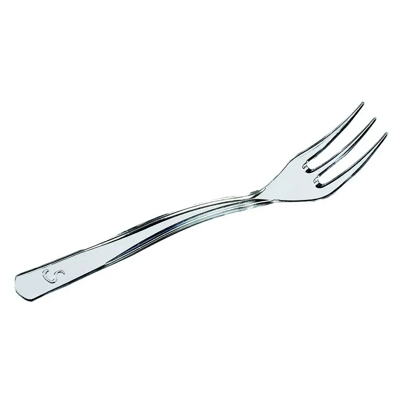 Solia Mini 4" Fork Transparent, Crate 5,000 Each, CS50703c