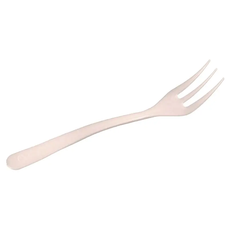 Solia Mini Fork CPLA, Plant Starch, White 3.9", Case 2000 Pieces, CS50821c