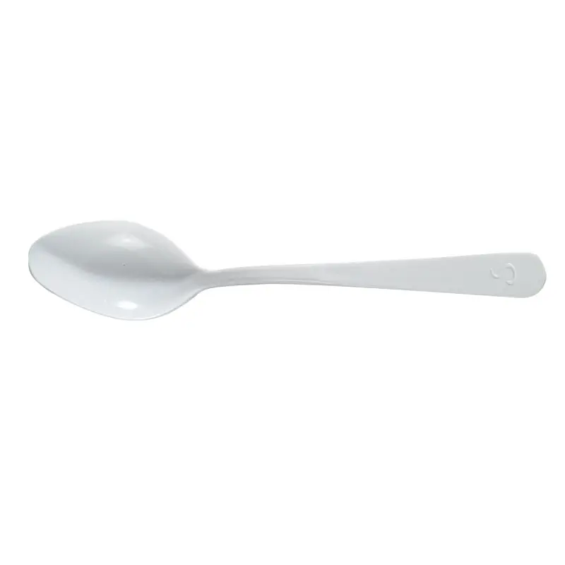 Solia Mini Spoon CPLA, Plant Starch, Ivory 3.9", Case 2000 Items, CS50820c