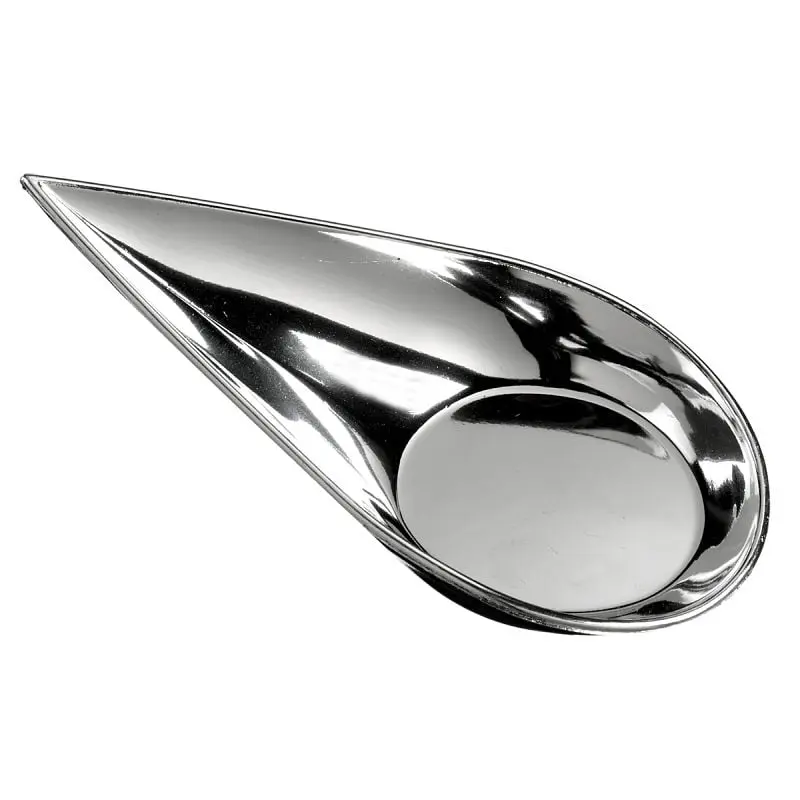 Solia Premium Goutte Spoon Silver Metallized Nylon 3.9", Case 600 Pieces, PS30367c
