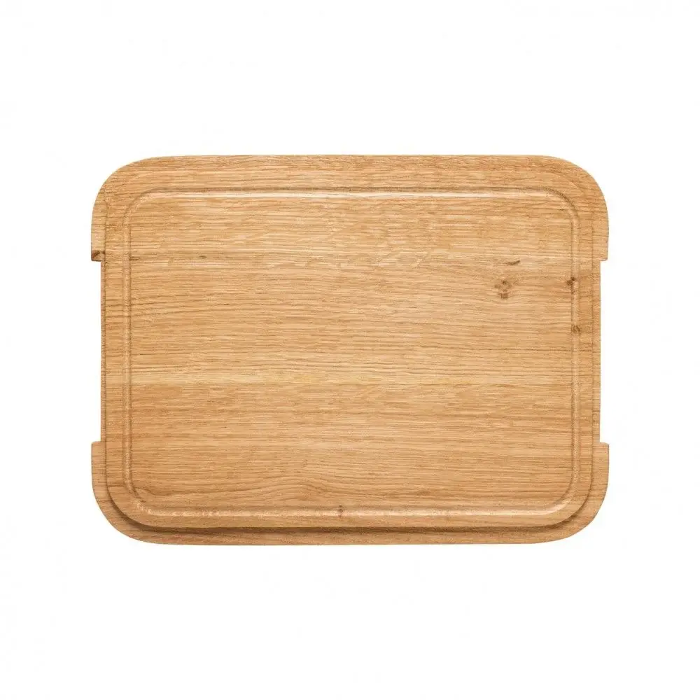 Oak Wood Cutting Board Casserole Lid ( Ensemble) Sharpening Steel