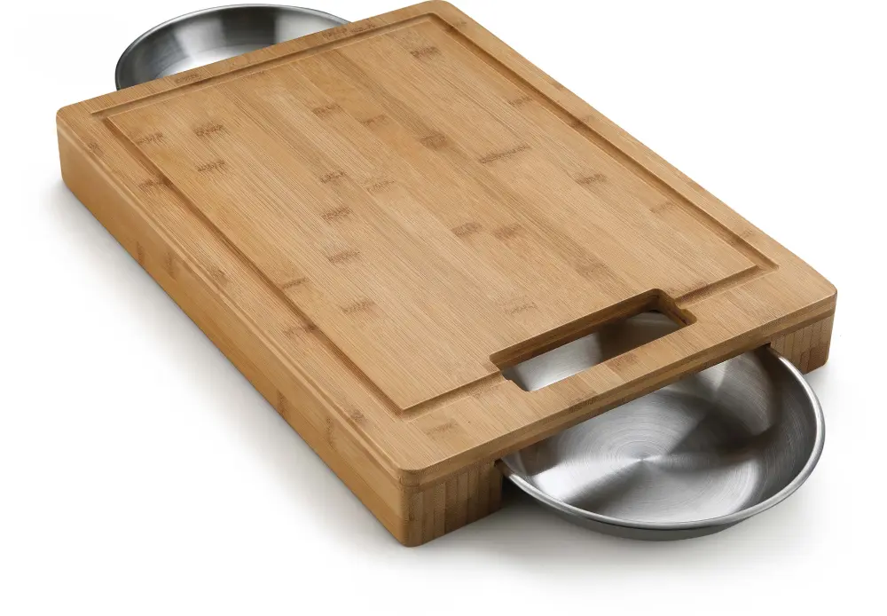 PRO Cutting Board Stainless Reinforced Bowls