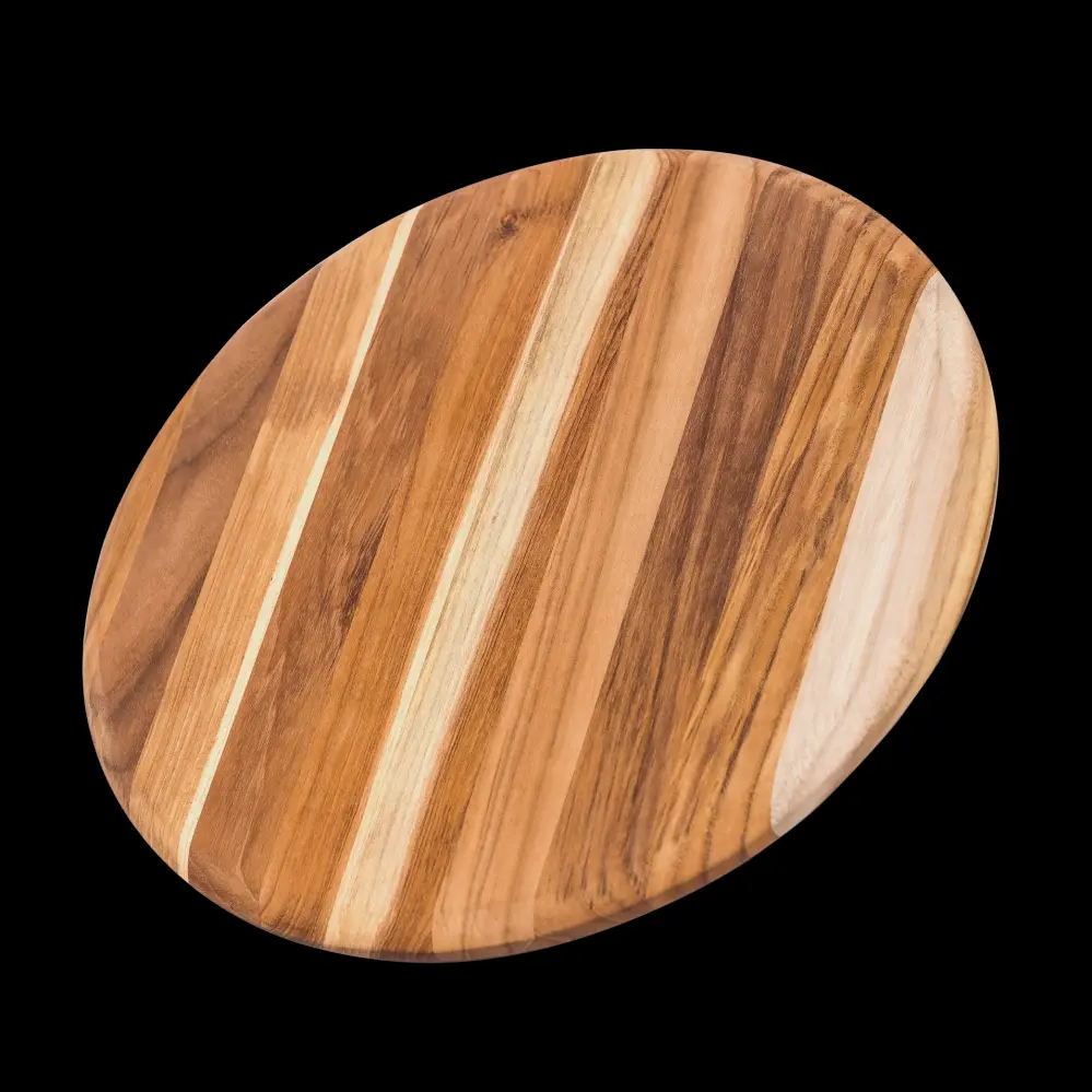 Rounded Edges Round Cutting Board 209 Matte Black