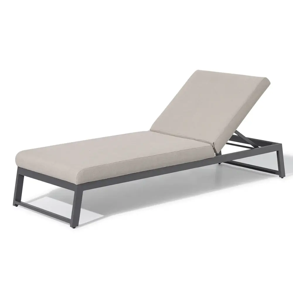 Allure Sunlounger - Oatmeal Designer Collection