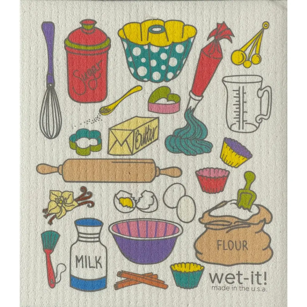 Springform Baking Time Confetti Swedish Cloth