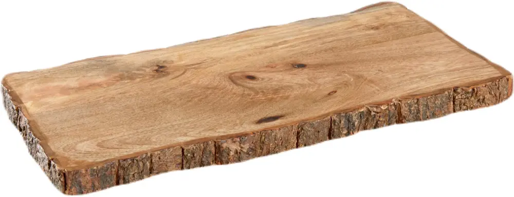 Bark Edge Serving Board