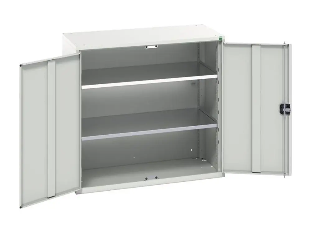 Bott Verso 2 Shelf Cupboard 1050Mm Airy Grey