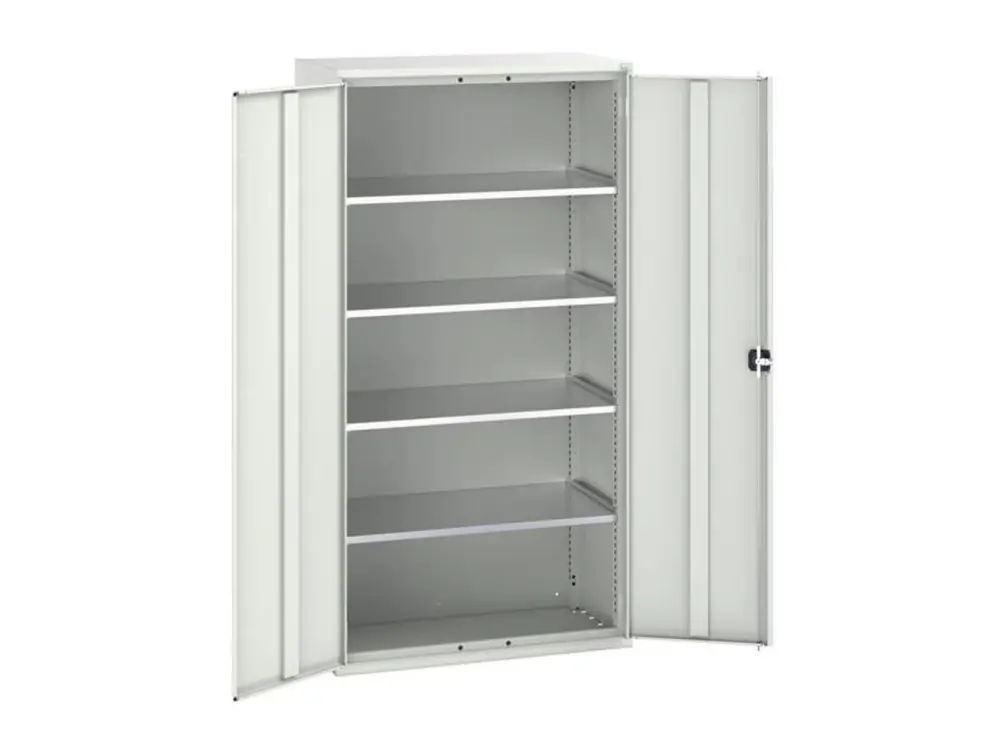 Bott Verso 4 Shelf Cupboard 1050Mm Airy Grey