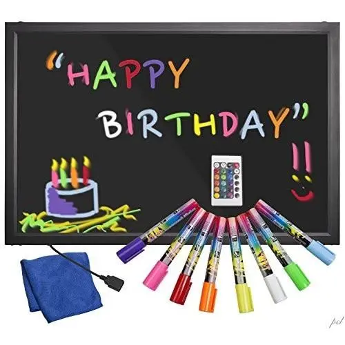 Electronic Illuminated Erasable Neon LED Message Writing Board