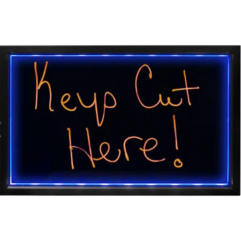 Hy-Ko LED-MB1 LED Message Board, Multi-Colored Background, Polymer, 22-1/2 H x 9-1/2 W Dimensions