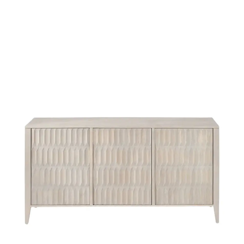 Karo Sideboard - Airy Grey Mango Wood