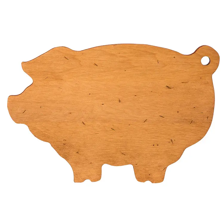 Maple Pig Shaped Board