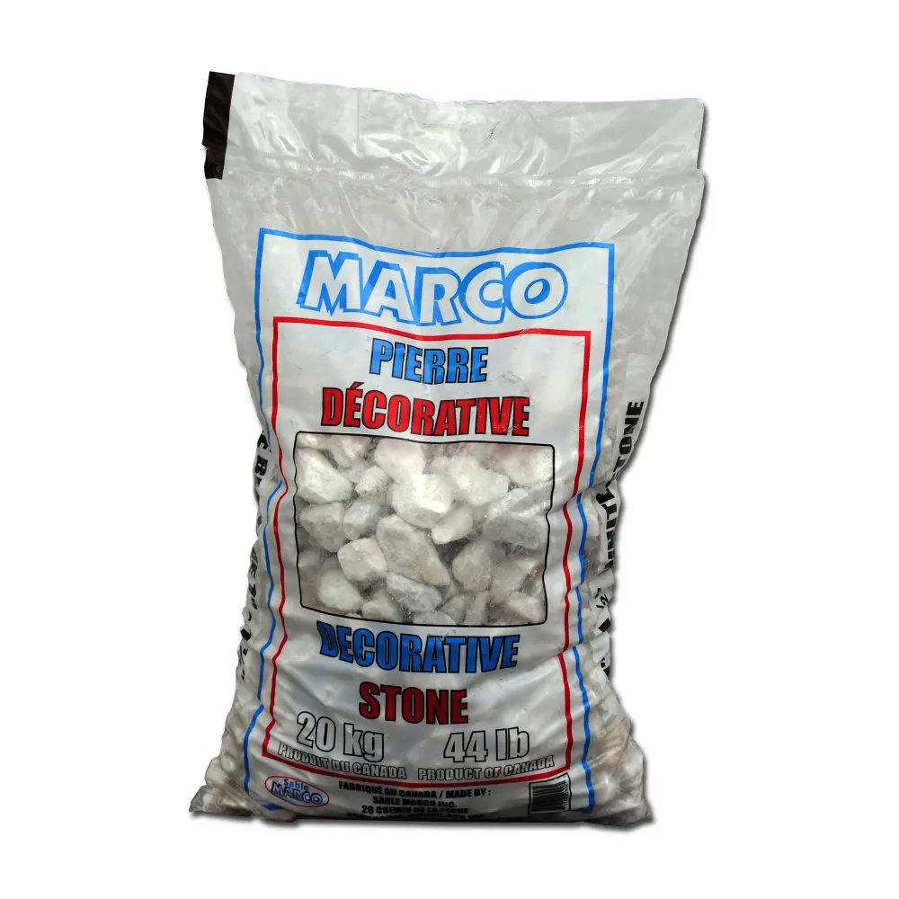 1" to 1-1/2" Decorative Snow Stone, 20 kg