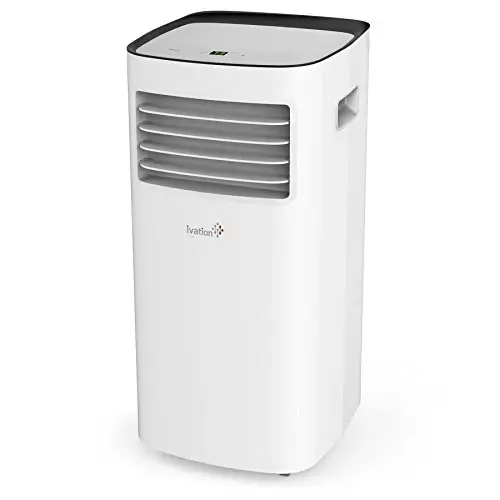 8,000 BTU Travel-friendly AC w/ Dehumidifier Function
