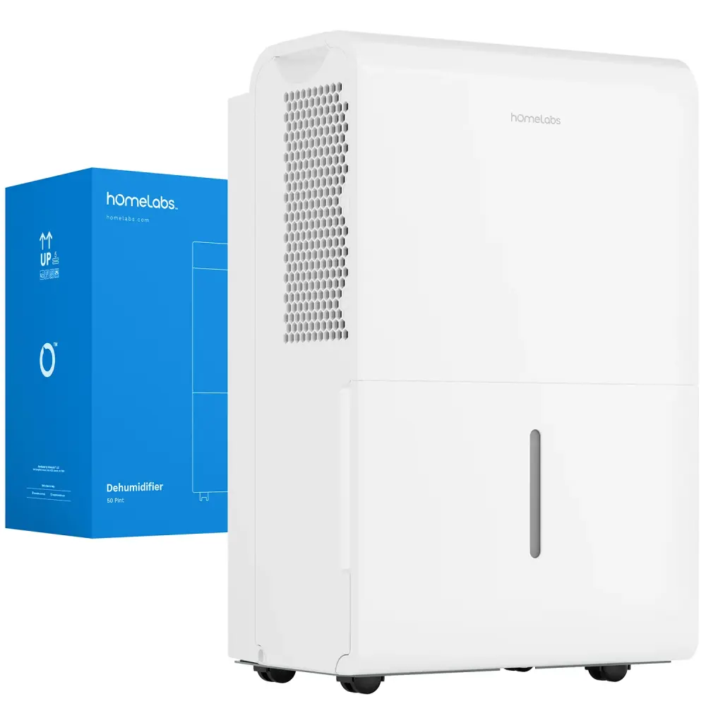 Energy Star Certified 50 Pint Wi-Fi Dehumidifier up to 7,000 Sq Ft Rooms (MAX 120 Pint at 95°F, 90% RH)