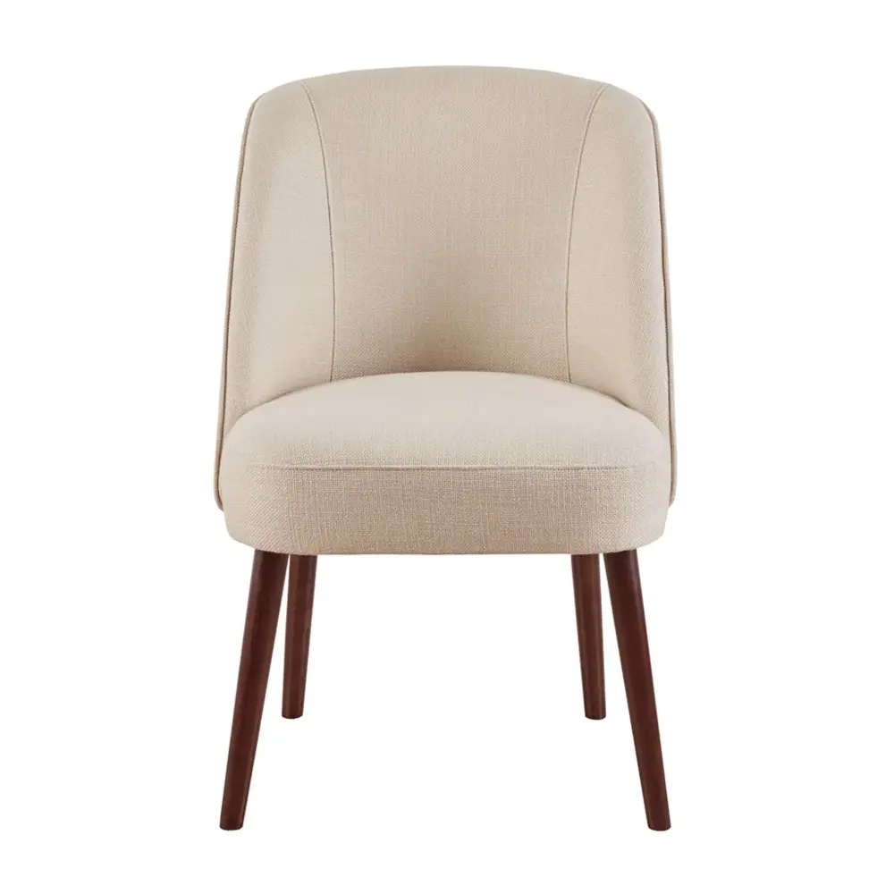 Rounded Back Dining Chair Wraparound Design - Pure
