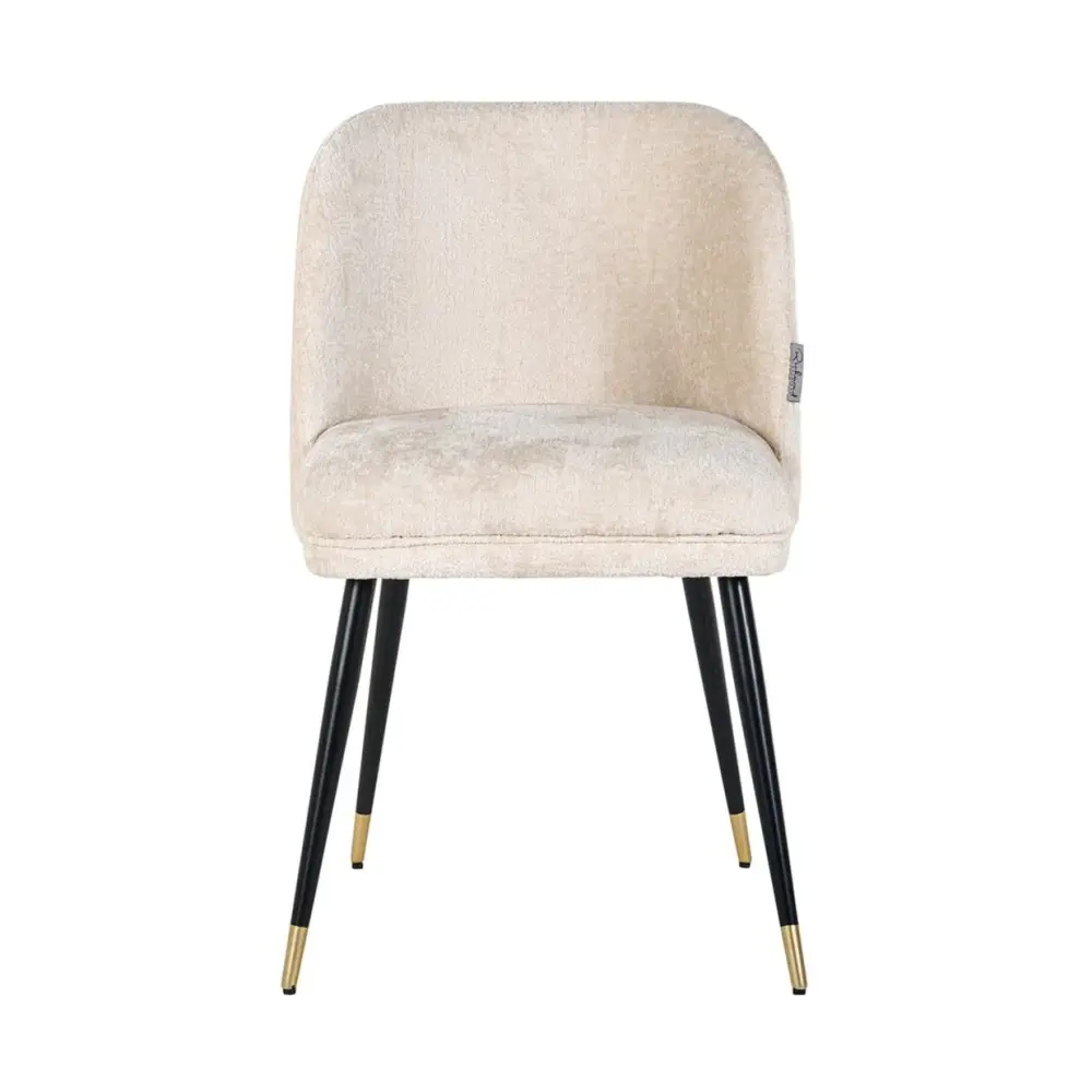 Alicia Dining Chair - Alabaster Chenille