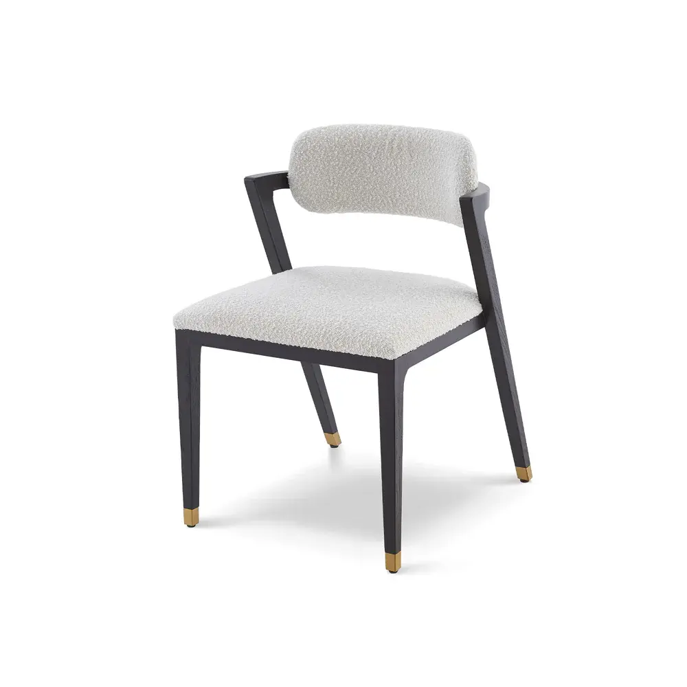 BPA-Free Plastic Greta Dining Chair - Boucle Sand