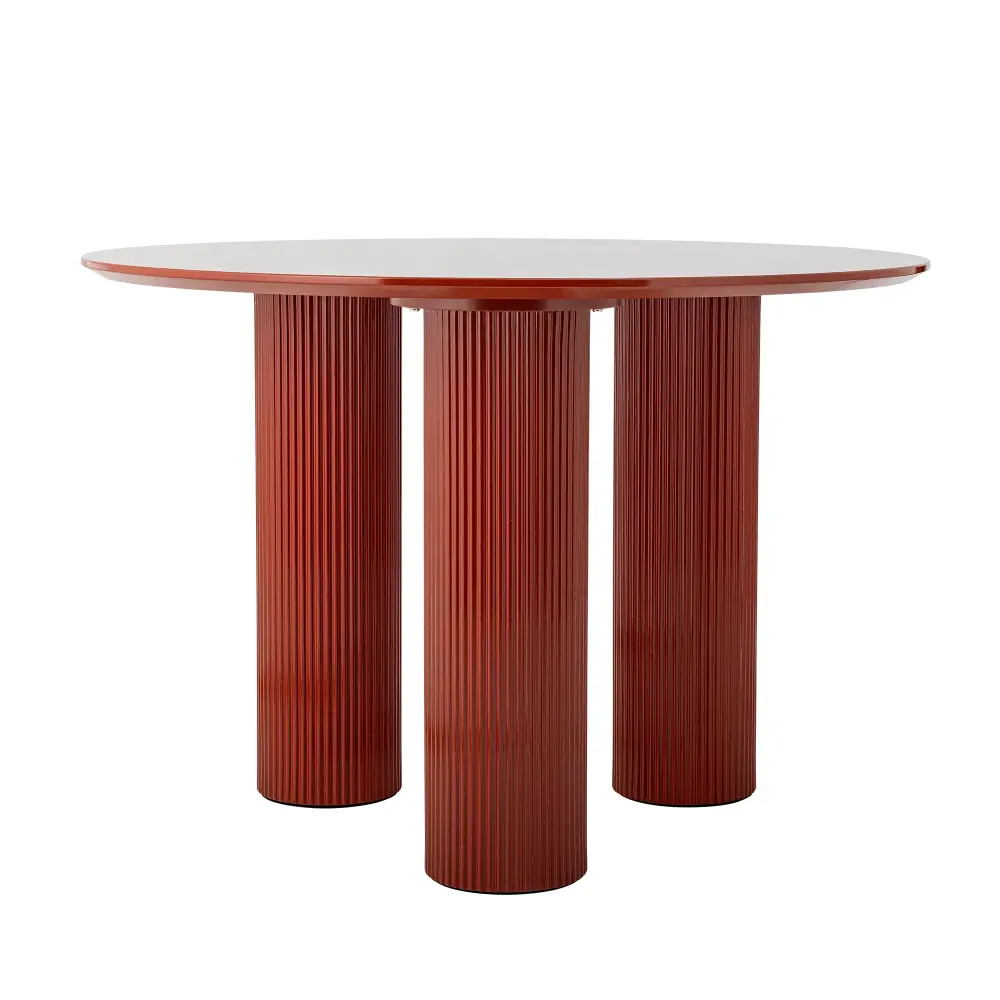 Della Dining Table 110cm - Ruby