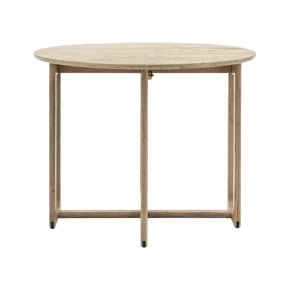Insulated Double-Wall Croft Folding Dining Table - Smoke