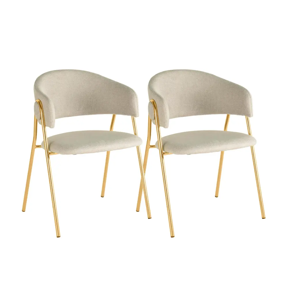Lara Cream Dining Chair Inspire Me! Home Decor - Place 2