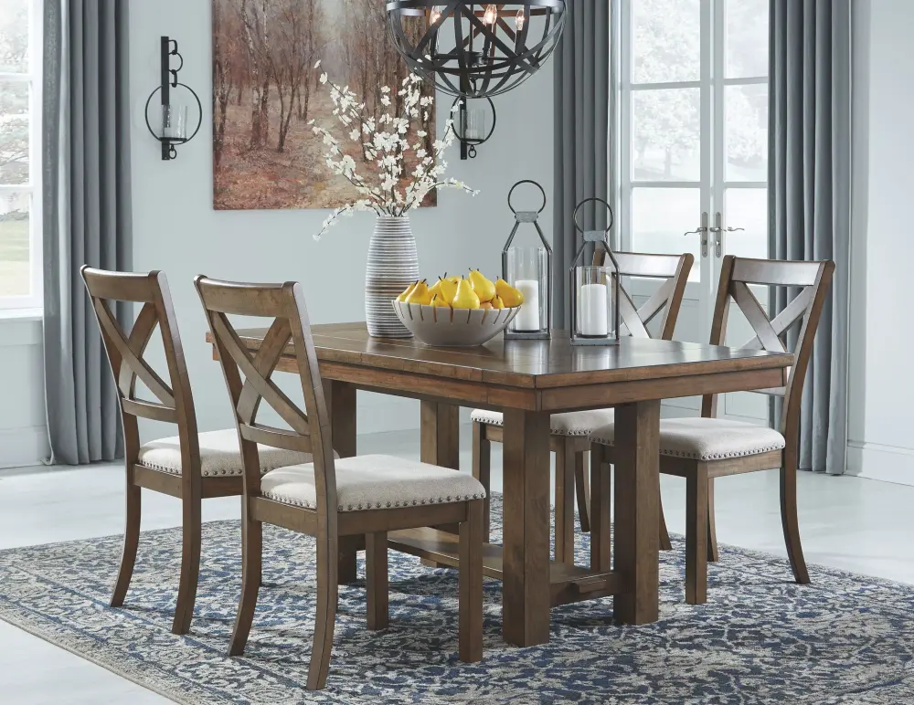 Moriville - Rectangular Dining Table Adjust