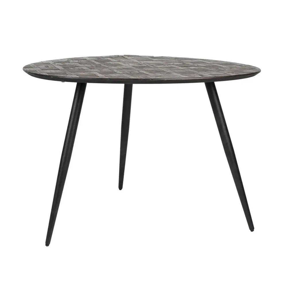 Webster Round Dining Table - Chocolate 6 Serving Utensils