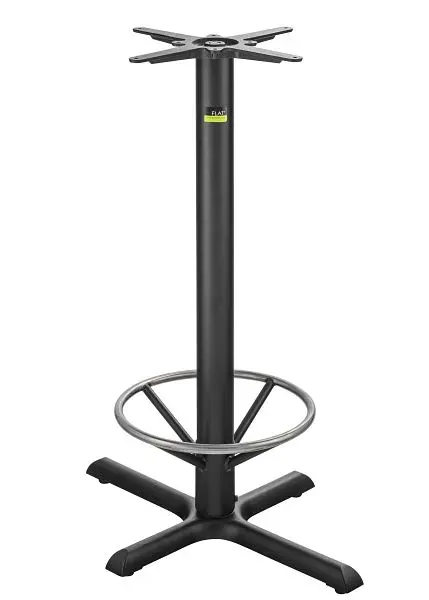 FLAT Bar Height Foot Ring Table Base, Auto-Adjust, Base Span 22" x 30", KX2230, CT2056