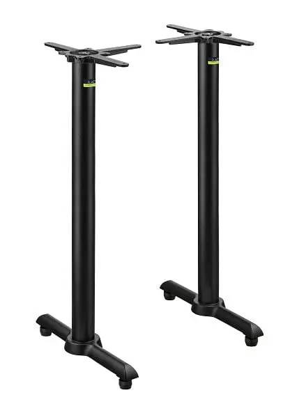 FLAT Bar Height Table Base, Base Span 22", Base Disseminate 5", KT22 EQ, CT2071