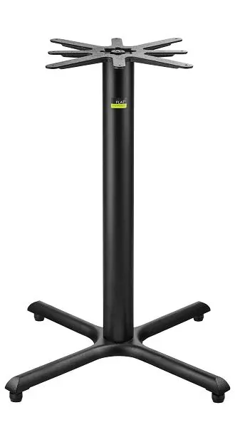 FLAT Bar Height Table Base, Base Span 36", Base Disseminate 27", KX36 EQ, CT2070