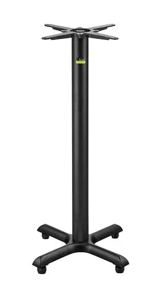 FLAT Commercial-Grade Bar Height Table Base, Base Span 22", Base Disseminate 17", KX22 EQ, CT2061