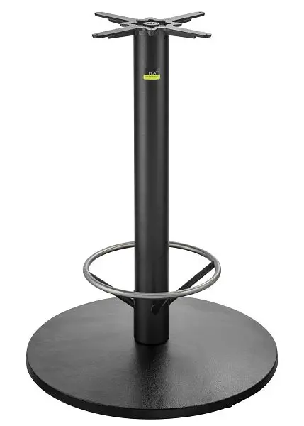 FLAT Professional-Grade Bar Height Foot Ring Table Base, Auto-Adjust, Base Span 30", UR30, CT3020