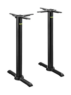 FLAT Proven Counter Height Table Base, Auto-Adjust, Base Span 22", Base Disseminate 5", KT22, CT2085