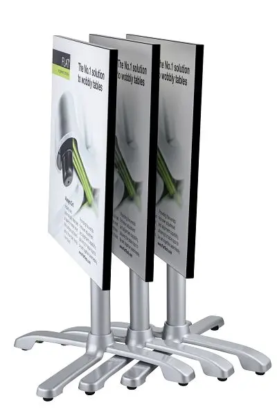 FLAT Smooth-Operating Table Base, Auto-Adjust, Extra Preserveion, Base Span 26", Base Disseminate 18.75", SX26, ...
