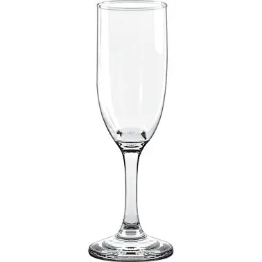International Adaptable Tableware Glasses Aragon Champagne (6oz), Clear, Quantity: 24 pieces, 5436 International Tableware