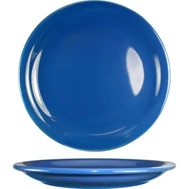 International Advanced Tableware Cancun Stoneware Light Blue NR Plate 10-1/2", Light Blue, Quantity: 12 pieces, CAN-1...