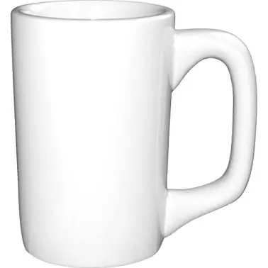 International ANSI-Rated Tableware Dover Porcelain Kodiak Mug (10oz), European White (Off White), Quantity: 36 pieces, 820...