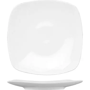 International Biodegradable Tableware Iris Bone China Plate 10-5/8", Bone China, Quantity: 12 pieces, IS-16 Internati...