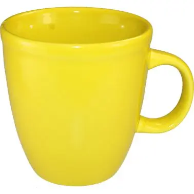 International Compact Tableware Cancun Stoneware Lemon Mocha Mug (17oz), Yellow, Quantity: 36 pieces, 81950-242 Internatio...