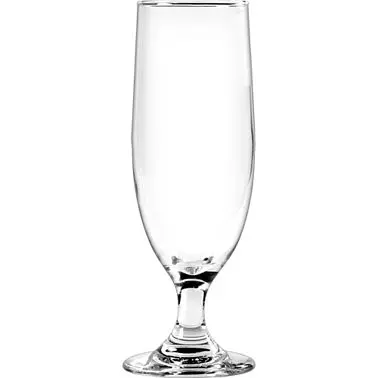 International Deluxe Tableware Glasses Pub Footed Pilsner (13oz), Clear, Quantity: 24 pieces, 5438 International Tableware