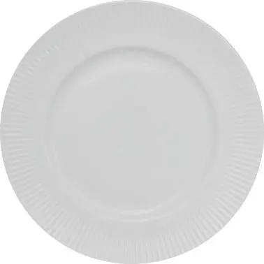 International Diamond-Pattern Tableware Sunburst Porcelain 1-1/2" Regular Rim Plate 6-1/2", Bright White, Quanti...